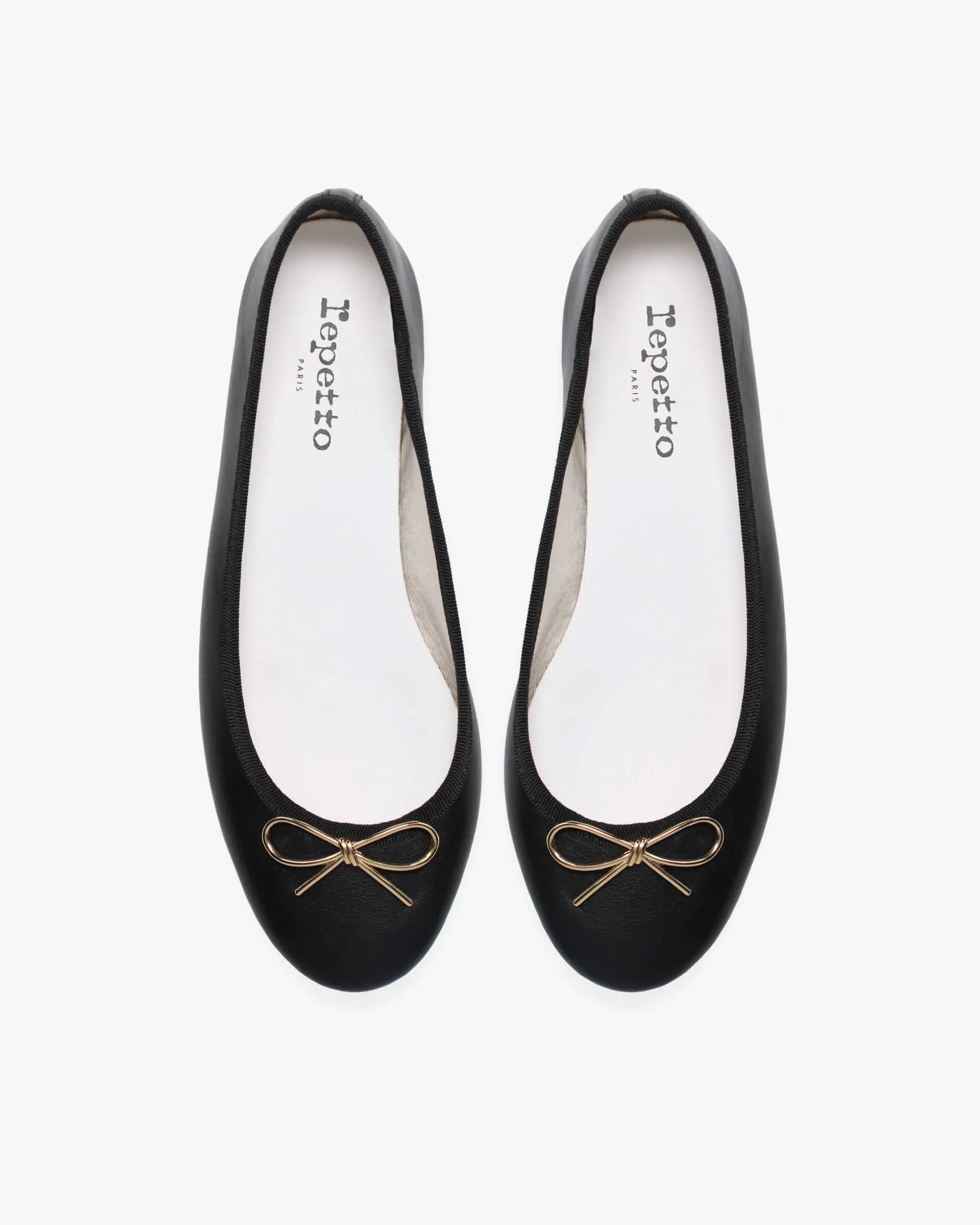 Ballerines Semelle Gomme Cendrillon - nœud métal