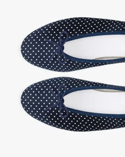 Ballerines Semelle Gomme Lilouh à pois
