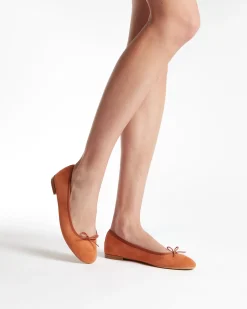 Ballerines Semelle Gomme Cendrillon Chèvre Velours