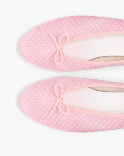 Ballerines Semelle Gomme Lilouh à pois