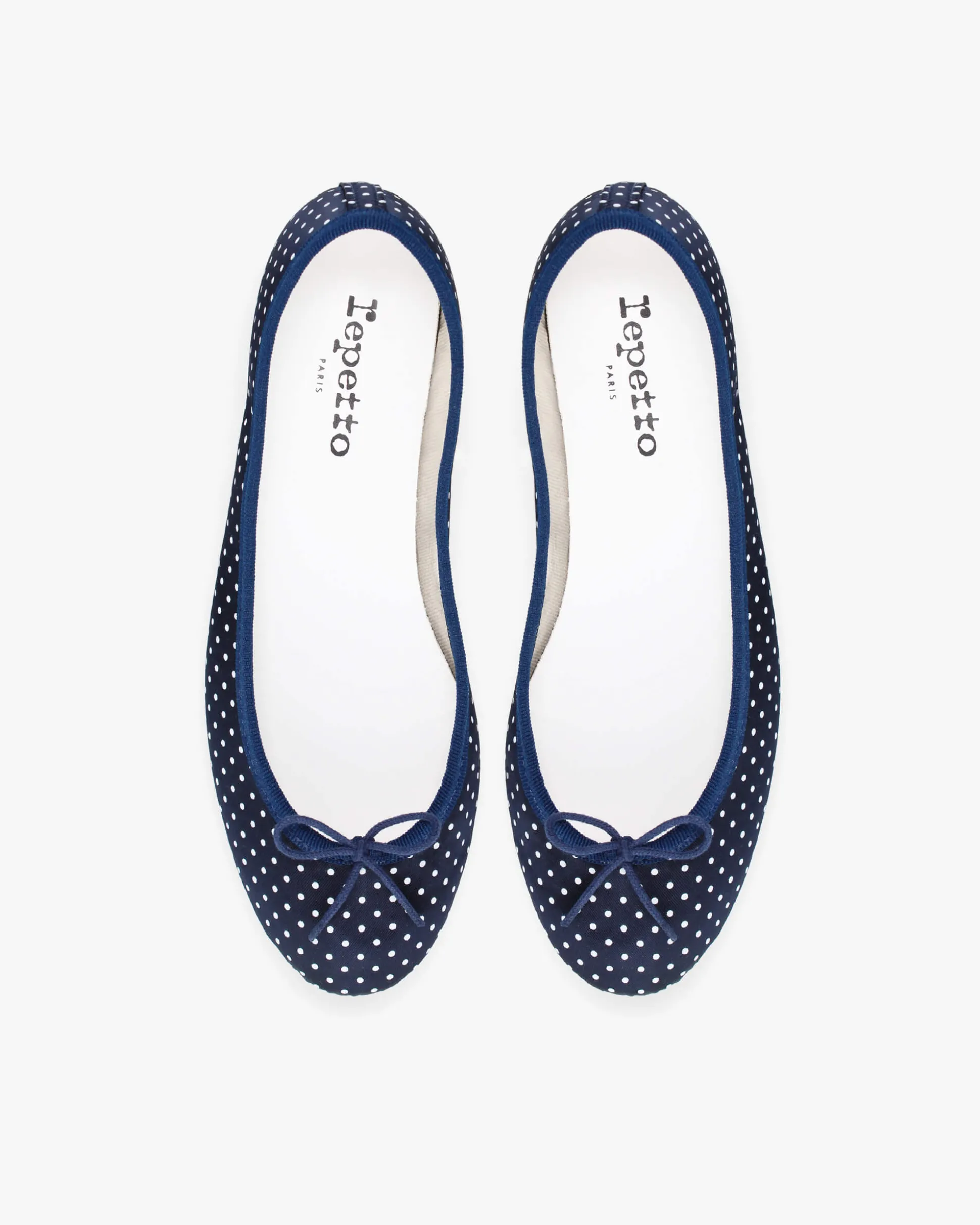 Ballerines Semelle Gomme Camille à pois