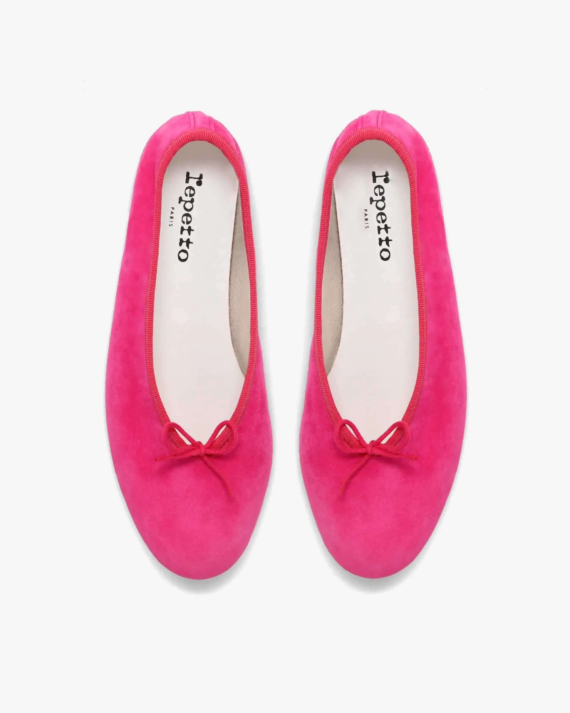 Ballerines Semelle Gomme Lilouh - Chèvre Velours