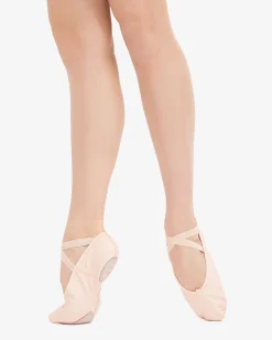 Demi-pointes bi-semelles - Cuir