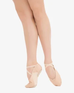 Demi-pointes pro bi-semelles - CUIR