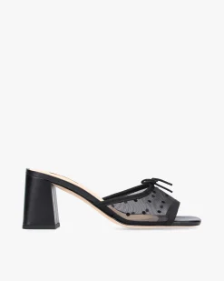 Mules à talon Jordana - Résille