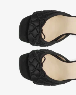 Mules à talon Jordana - satin