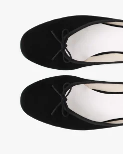 Mules Camille chèvre velours