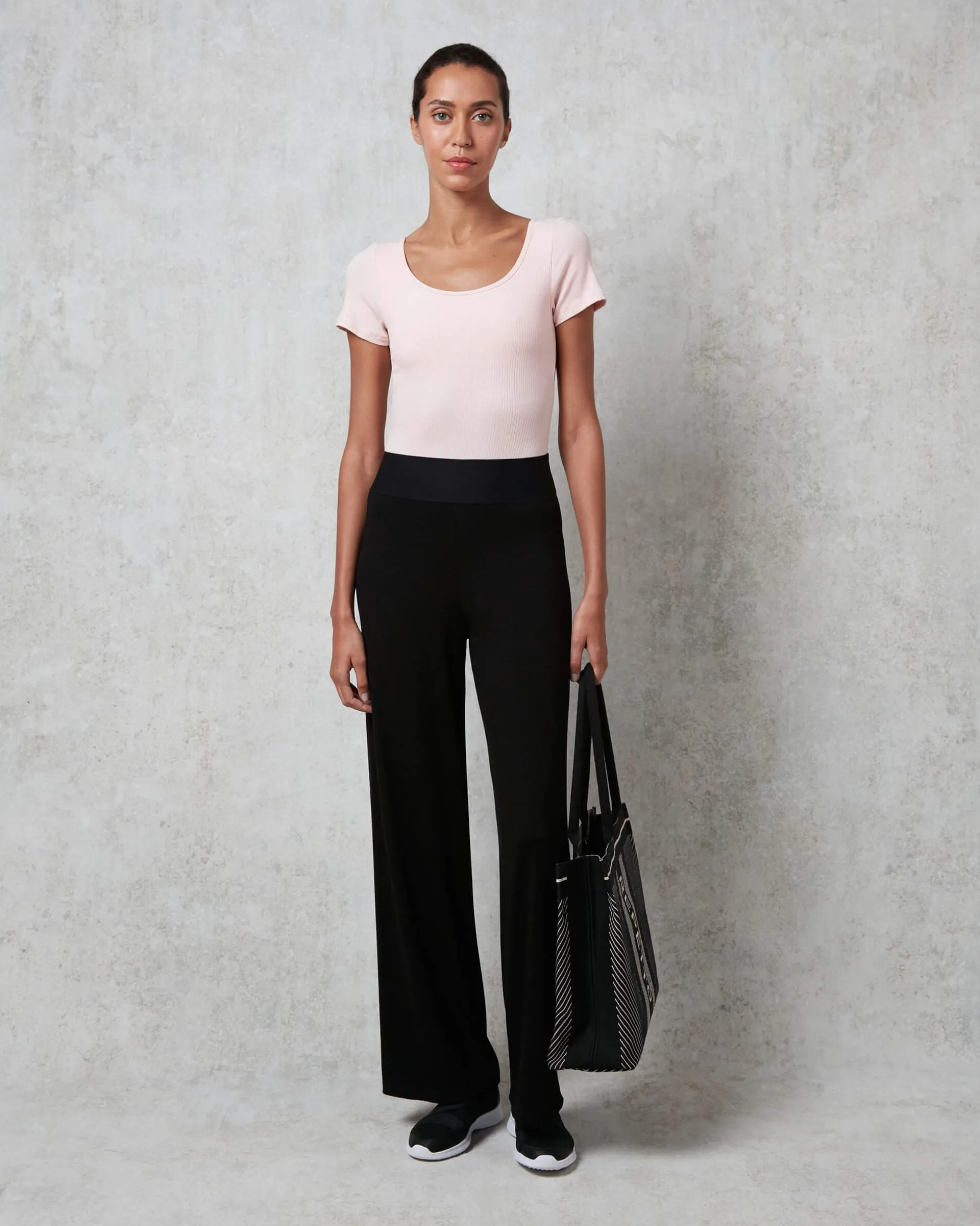 Pantalon taille haute