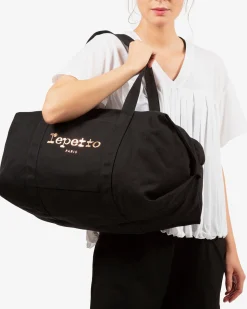 Sac polochon en coton Taille L