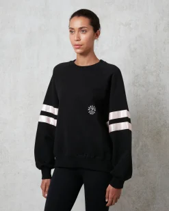 Sweatshirt satin