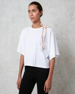 Tee-shirt nœud épaule